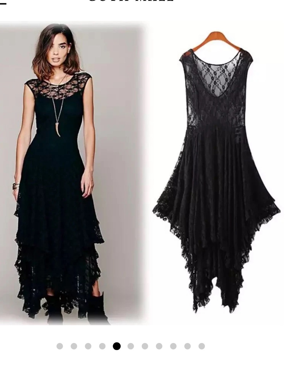 Stevie Witch Dress NIB in Black XXL - Picture 2 of 15
